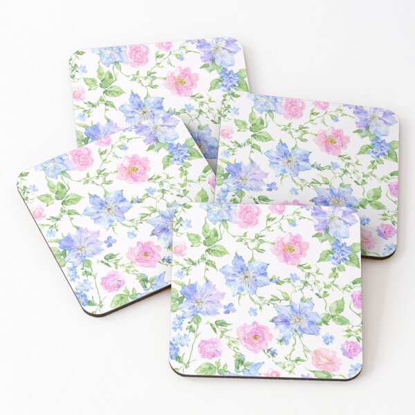 Item preview, Watercolor Whimsical Floral Pattern designed and sold by SeamPix.