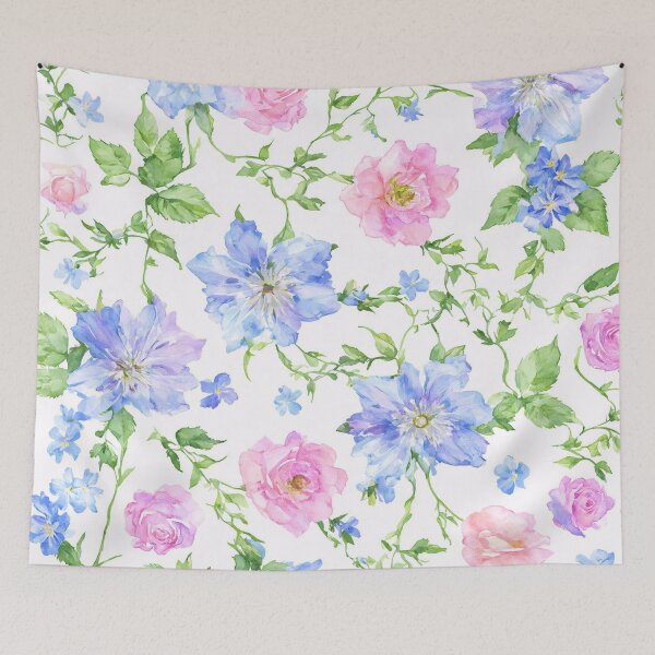 Item preview, Watercolor Whimsical Floral Pattern designed and sold by SeamPix.