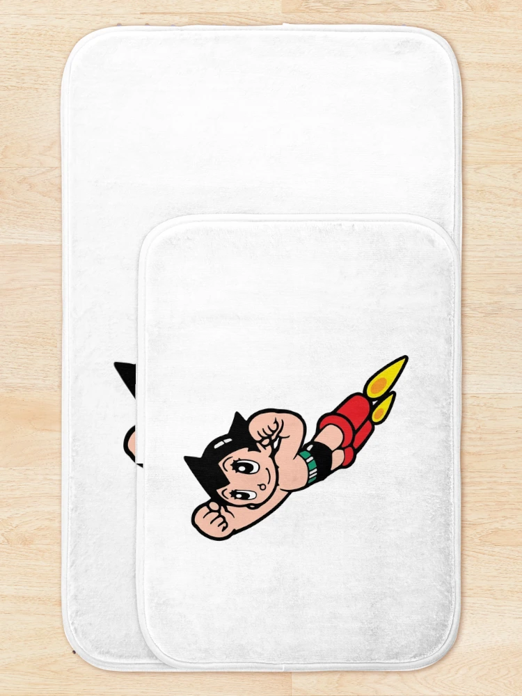 Thumbnail 5 of 6, Bath Mat, Astroboy designed and sold by Sakuga Drip.