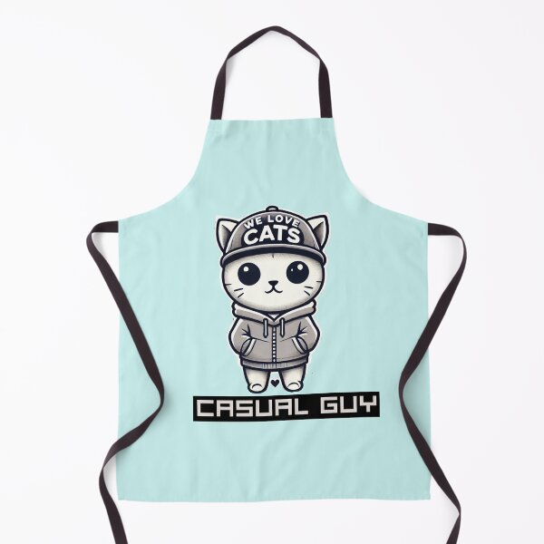 Item preview, Super Cute Casual Guy Cat designed and sold by WeLoveCatss.