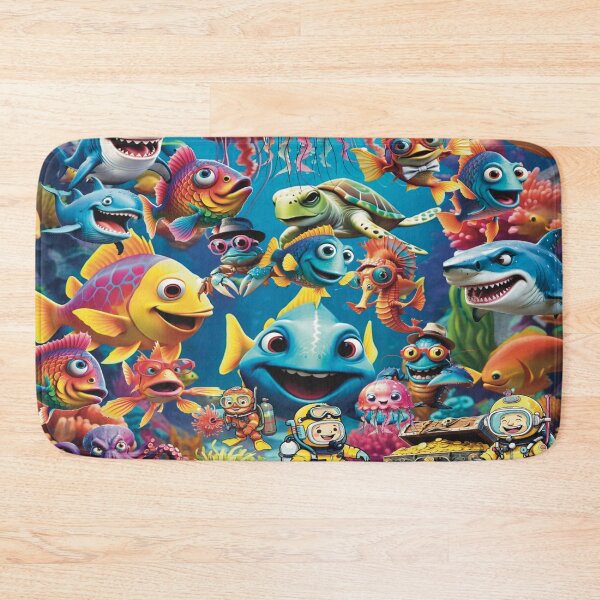 Item preview, Underwater shower curtain! designed and sold by MABbluefields.