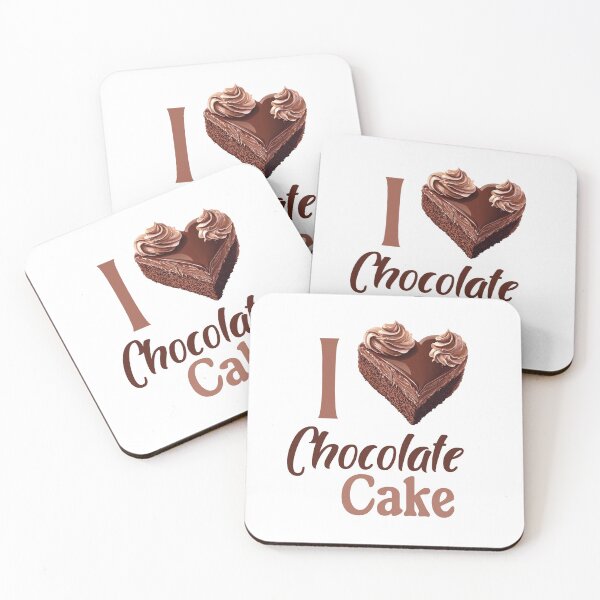 Item preview, I Love Chocolate Cake designed and sold by DigitalToast.