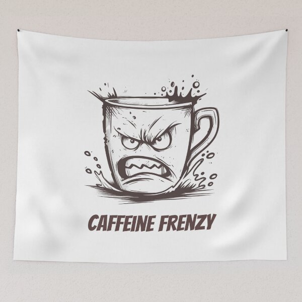 Item preview, Experience the Bold Style of Caffeine Frenzy Design designed and sold by BlkMoonShop.