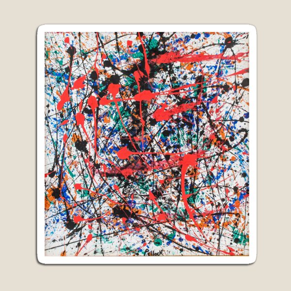 Item preview, Abstract Art by Jackson Pollock, jackson Pollock (1912-1956) United States designed and sold by J-Oua.