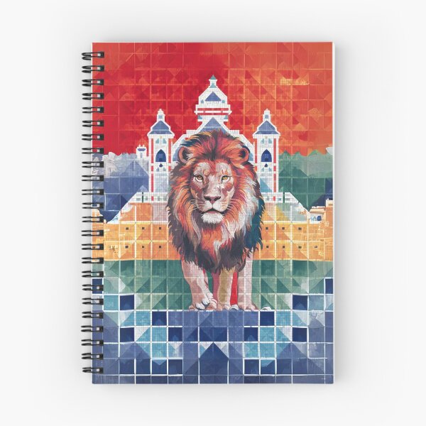 Item preview, Vibrant Moroccan Mosaic Lion - Geometric Tile Art for Phone Cases designed and sold by piketo.