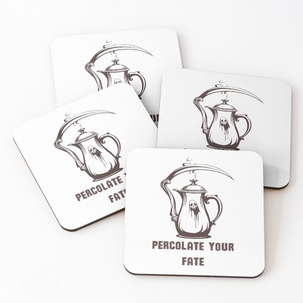 Item preview, Percolate Your Fate Unique Artistic Design designed and sold by BlkMoonShop.