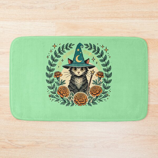 Item preview, Wizard Kitty Cat designed and sold by FrictionMaxxing.