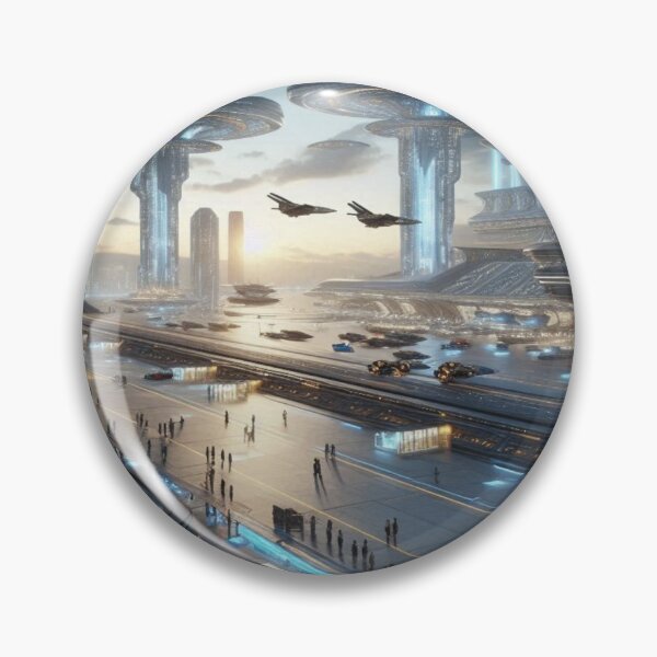 Item preview, Futuristic Space Port designed and sold by IrsathThaslima.