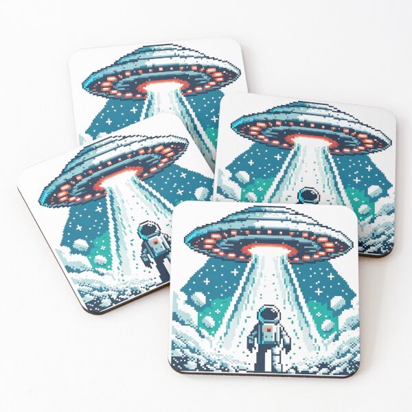 Item preview, Cosmic Encounter: Alien Spaceship and Astronaut Adventure designed and sold by JesNoh.