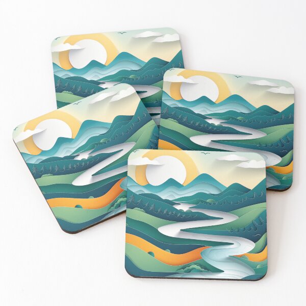 Item preview, River Delta designed and sold by KootenayDesigns.