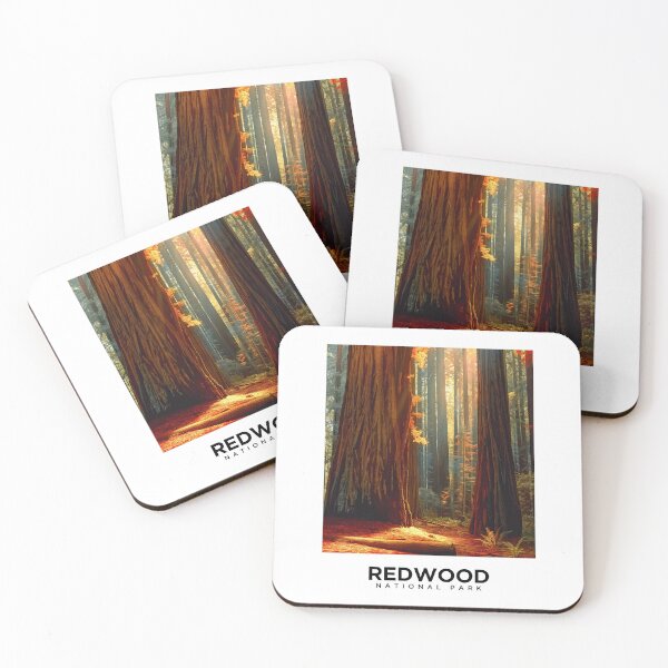 Item preview, Redwood National Park Travel Art designed and sold by SavinMercantile.
