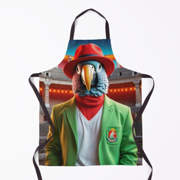 Item preview, Gabriel the Parrot Happy as a tourist visiting the Roman Coliseum designed and sold by roman747.