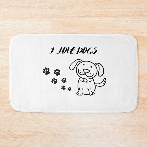 Item preview, I love dogs designed and sold by Annacreations1.