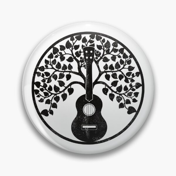 Item preview, Ukulele tree mandala designed and sold by UkeverseGifts.