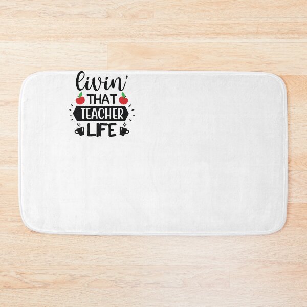 Item preview, Living that teacher life designed and sold by Wit & Wear Company.