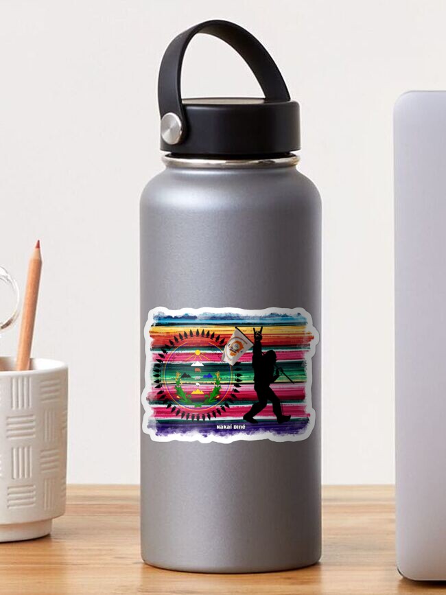 Thumbnail 1 of 3, Sticker,  Navajo Nation Native Diné designed and sold by NativeGraffix.