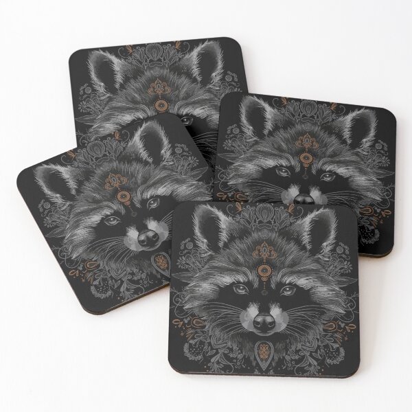 Item preview, Raccoon art designed and sold by drizzd.