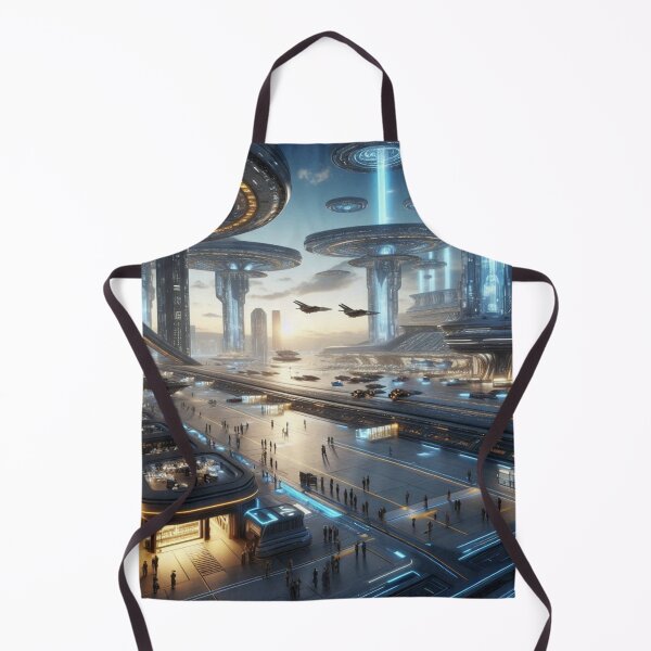 Item preview, Futuristic Space Port designed and sold by IrsathThaslima.