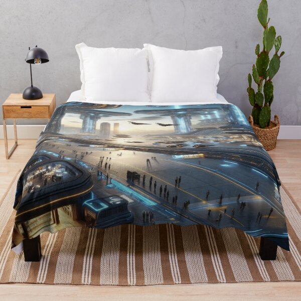 Item preview, Futuristic Space Port designed and sold by IrsathThaslima.