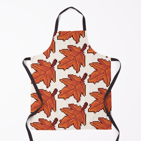 Item preview, Pixel Autumn Maple Leaf designed and sold by kyubi-pixels.