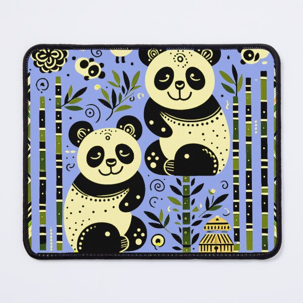 Item preview, 2 pandas with bamboo forest designed and sold by MerryCrown.