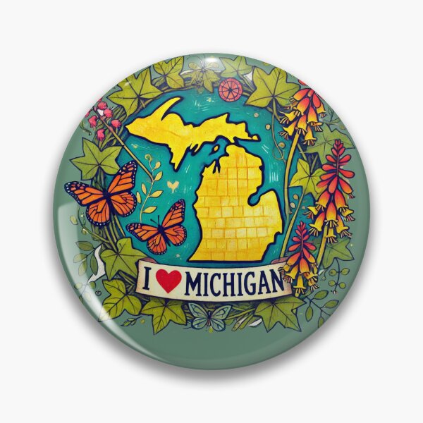 Item preview, I love Michigan designed and sold by FrictionMaxxing.