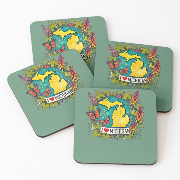 Item preview, I love Michigan designed and sold by FrictionMaxxing.