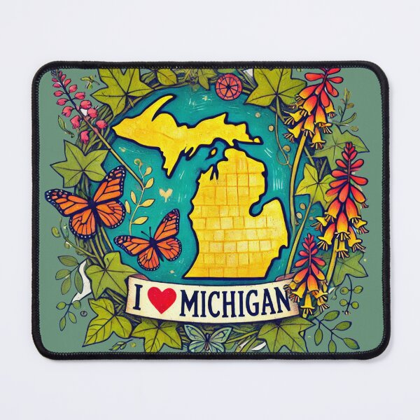 Item preview, I love Michigan designed and sold by FrictionMaxxing.