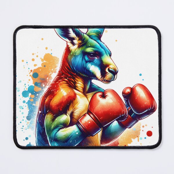 Item preview, Boxing Kangaroo: Wild Outback Champion designed and sold by JesNoh.