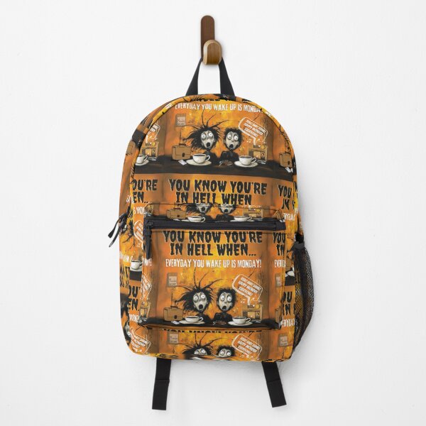 Item preview, HELL IS WHEN EVERYDAY IS MONDAY :( designed and sold by NikoDeeko.