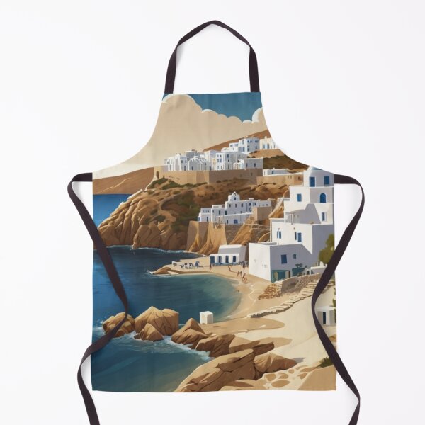 Item preview, 026 Vintage Mykonos, Greece Poster Design designed and sold by Alexis Art Collection.