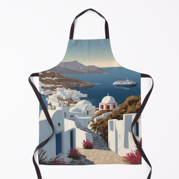 Item preview,  027 Vintage Mykonos, Greece Poster Design designed and sold by Alexis Art Collection.