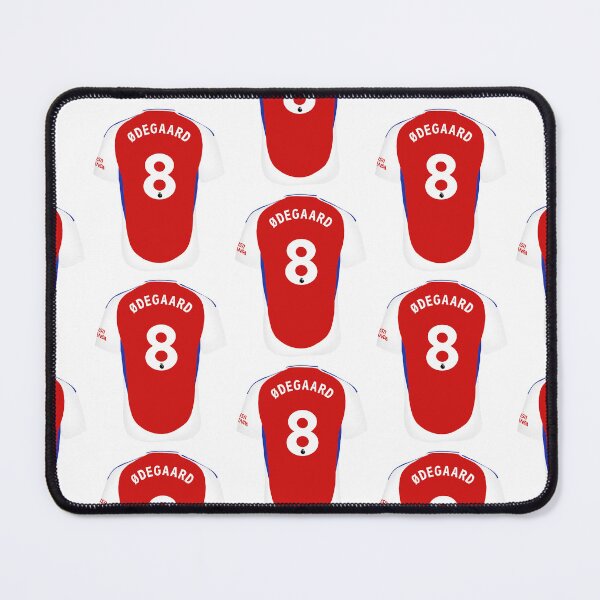 Item preview, Martin Ødegaard Football Shirt Illustration designed and sold by samanthagarrett.