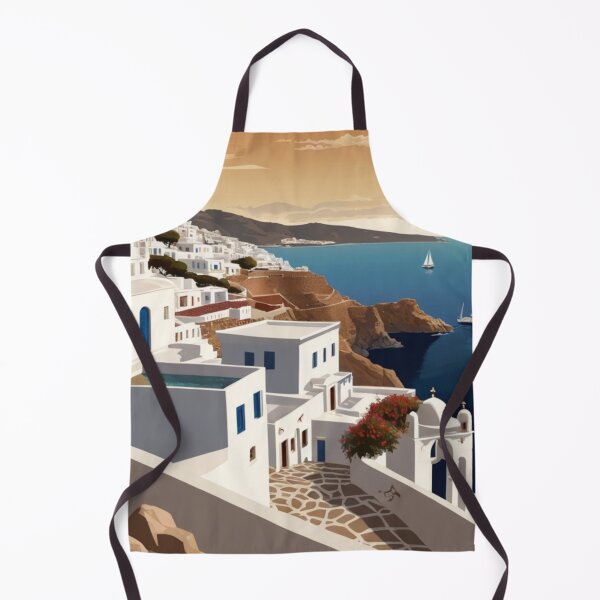 Item preview, 028 Vintage Mykonos, Greece Poster Design designed and sold by Alexis Art Collection.