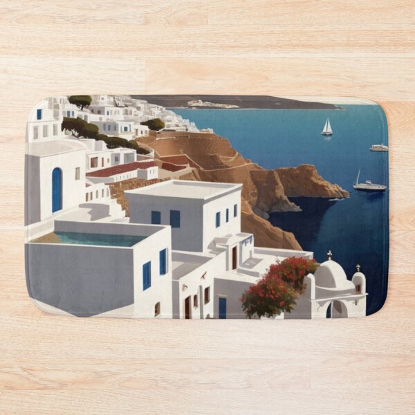 Item preview, 028 Vintage Mykonos, Greece Poster Design designed and sold by Alexis Art Collection.