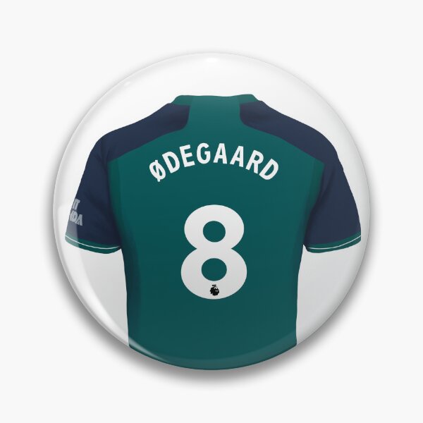 Item preview, Martin Ødegaard Football Shirt Illustration designed and sold by samanthagarrett.