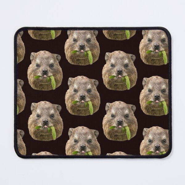 Item preview, Rock Hyrax Being Cute And Eating a  Leaf designed and sold by mrhyrax.