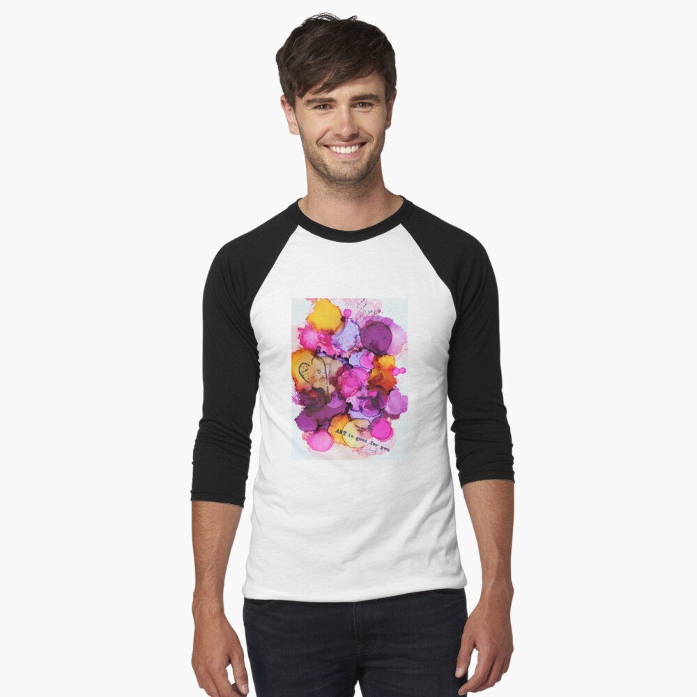 Aperçu de l'œuvre T-shirt baseball manches ¾ créée et vendue par mptresart.