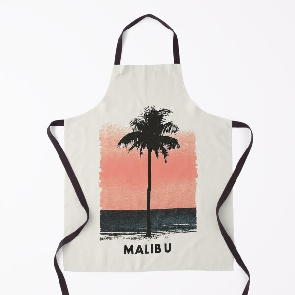 Item preview, Retro Malibu Sunset with Palm Tree designed and sold by Retro Travel Design.