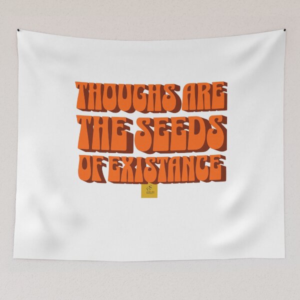 Item preview, Thoughs are the seeds of existance designed and sold by smanopla.