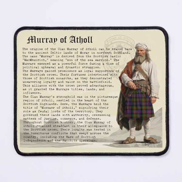 Item preview, Murray of Atholl Scottish Clan History  designed and sold by BagTown Clans.