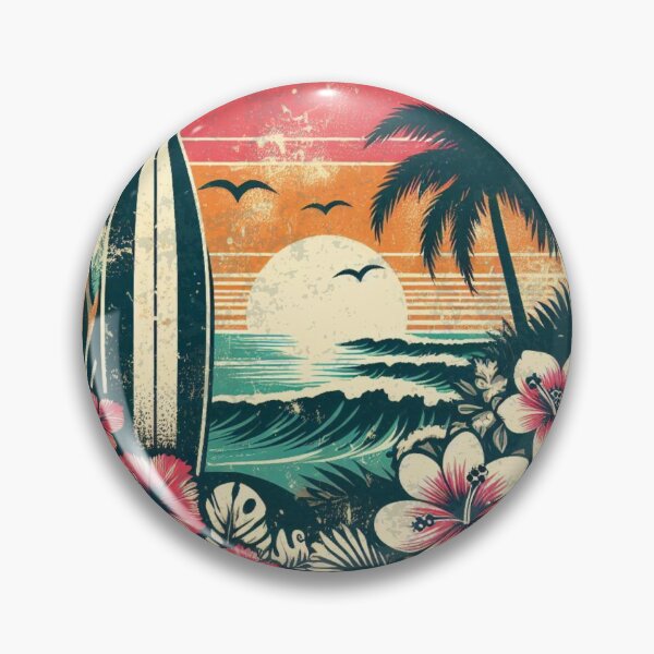 Artikelvorschau, VINTAGE TROPICAL SURF DREAM - RETRO-KÜSTEN-VIBES 7 entworfen und verkauft von GALF VIBES.