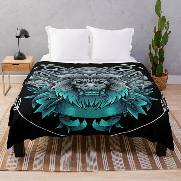 Item preview, King of Beasts: Tribal Lion Artwork designed and sold by Tekumart.