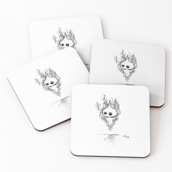 Item preview, Fire Whisp - Inkwork designed and sold by Emeraldfox444.