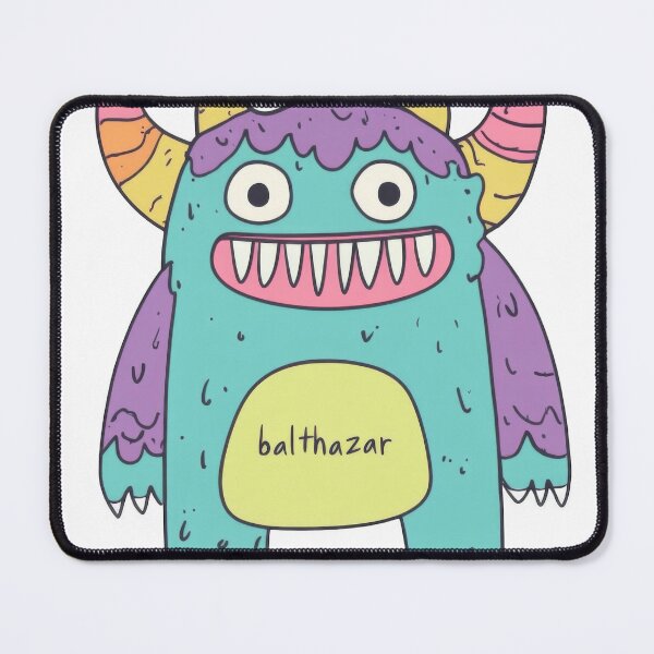 Item preview, Little monster Balthazar designed and sold by WickerStudio.