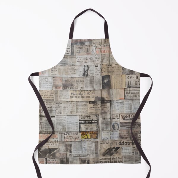 Item preview, newspaper clippings,watercolor designed and sold by elegantpaterns.