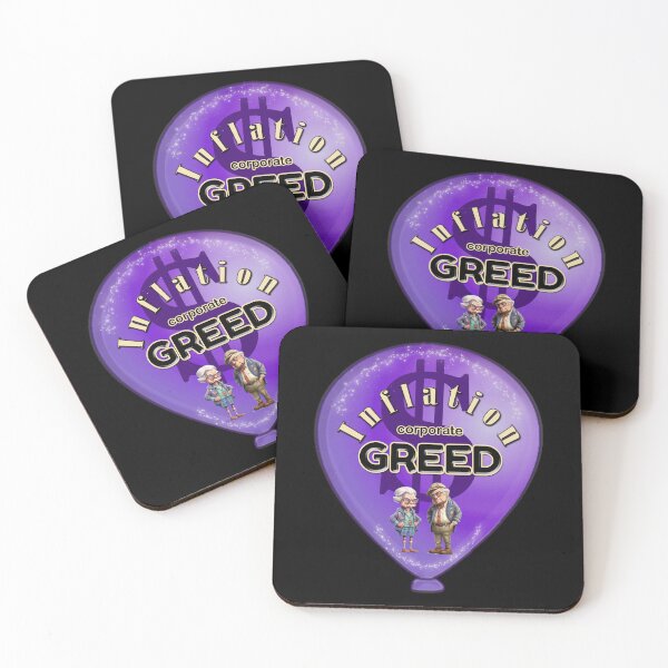 Item preview, Inflation - corporate greed designed and sold by Karen Wood.