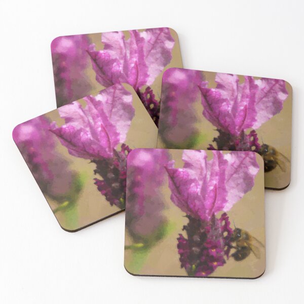 Item preview, Bees and Lavender designed and sold by vernonplatt.