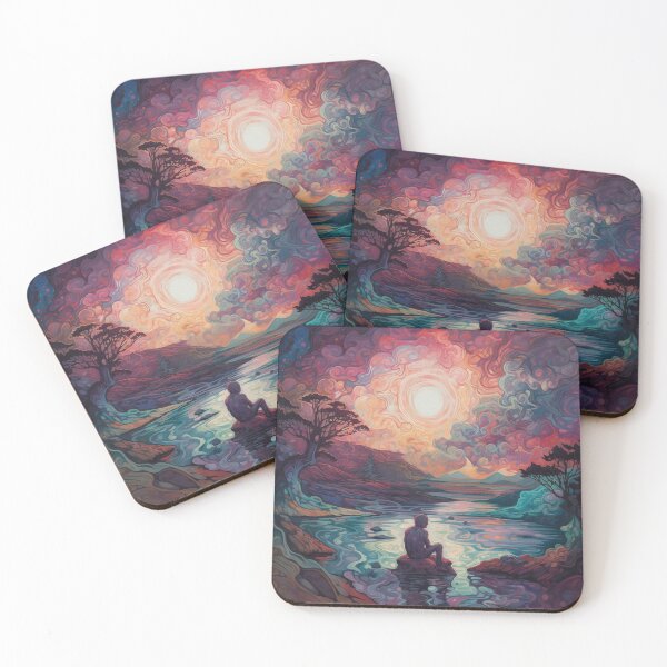 Item preview, Psychedelic Solitude designed and sold by dabblerscorner.