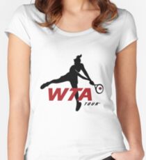 Wta tour Women's Fitted Scoop T-Shirt
